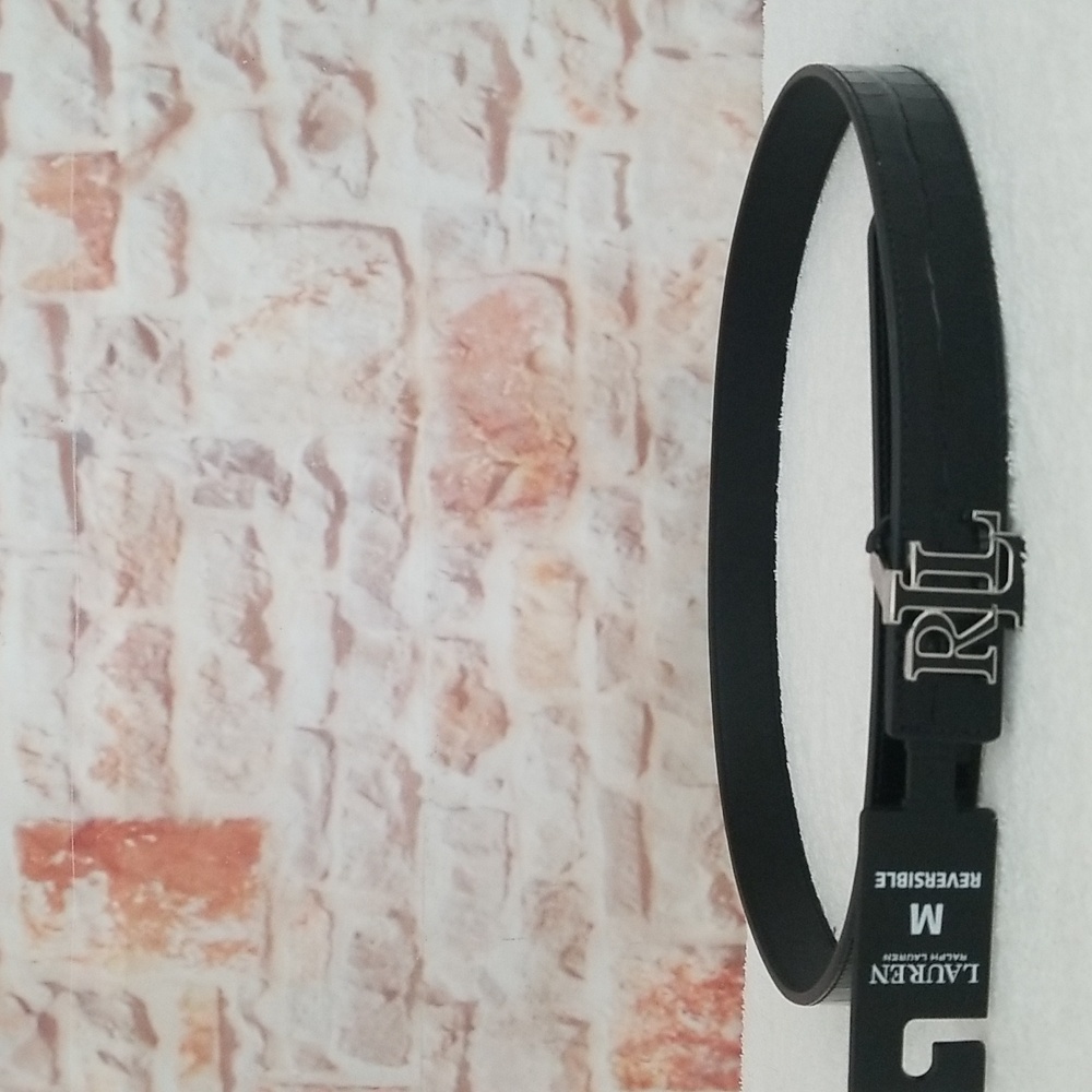 New Ralph Lauren Logo Reversible Belt